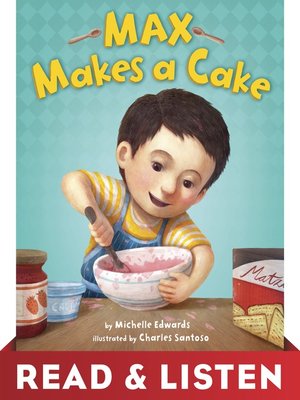 cover image of Max Makes a Cake
